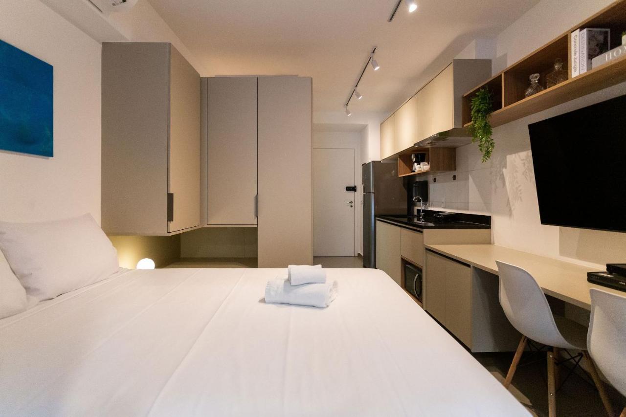 Hub Vila Madalena - Studios Por Temporada São Paulo Zewnętrze zdjęcie