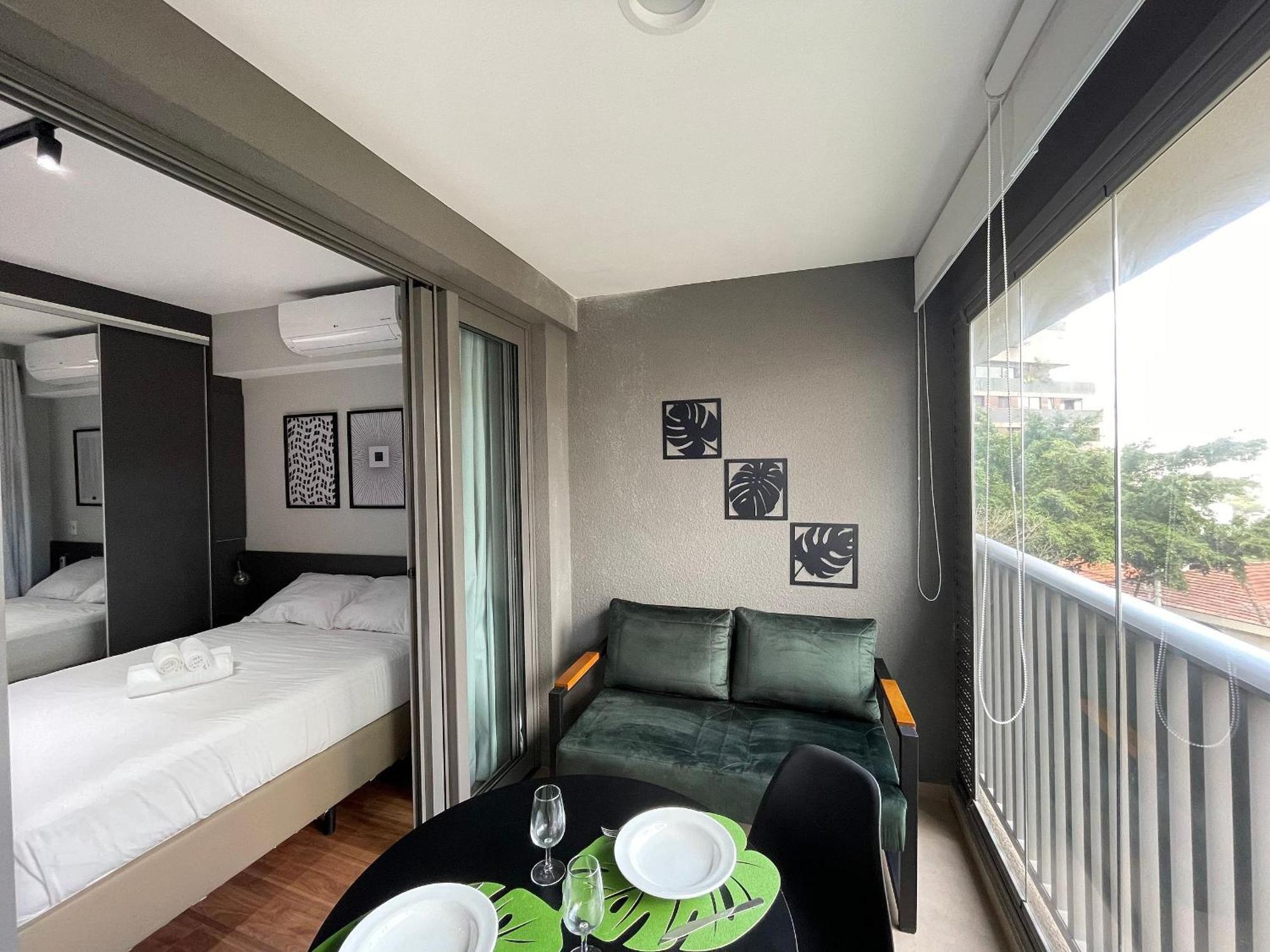Hub Vila Madalena - Studios Por Temporada São Paulo Zewnętrze zdjęcie