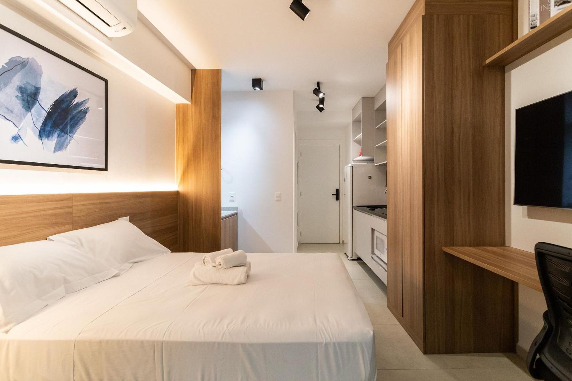 Hub Vila Madalena - Studios Por Temporada São Paulo Zewnętrze zdjęcie