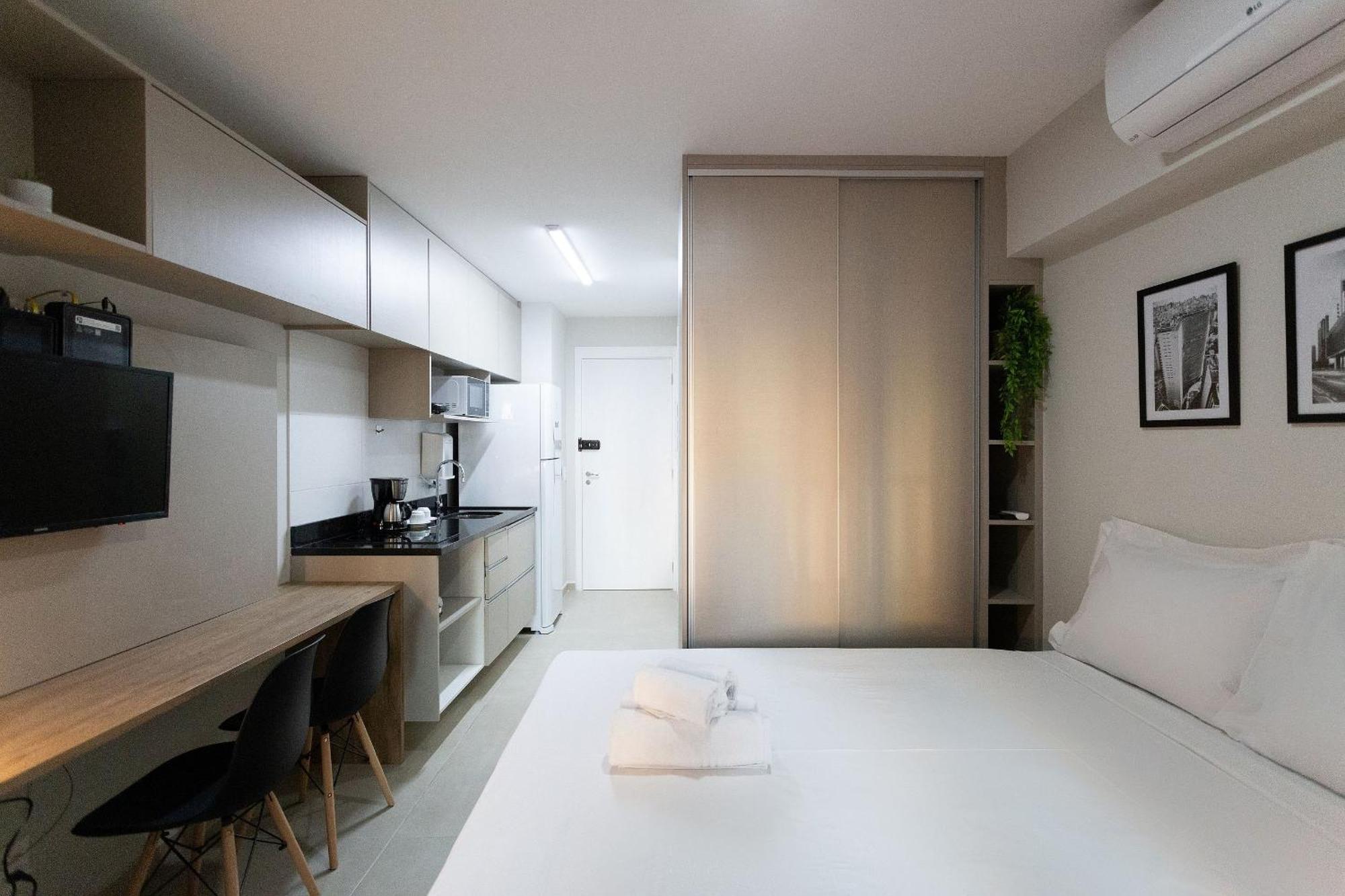 Hub Vila Madalena - Studios Por Temporada São Paulo Zewnętrze zdjęcie