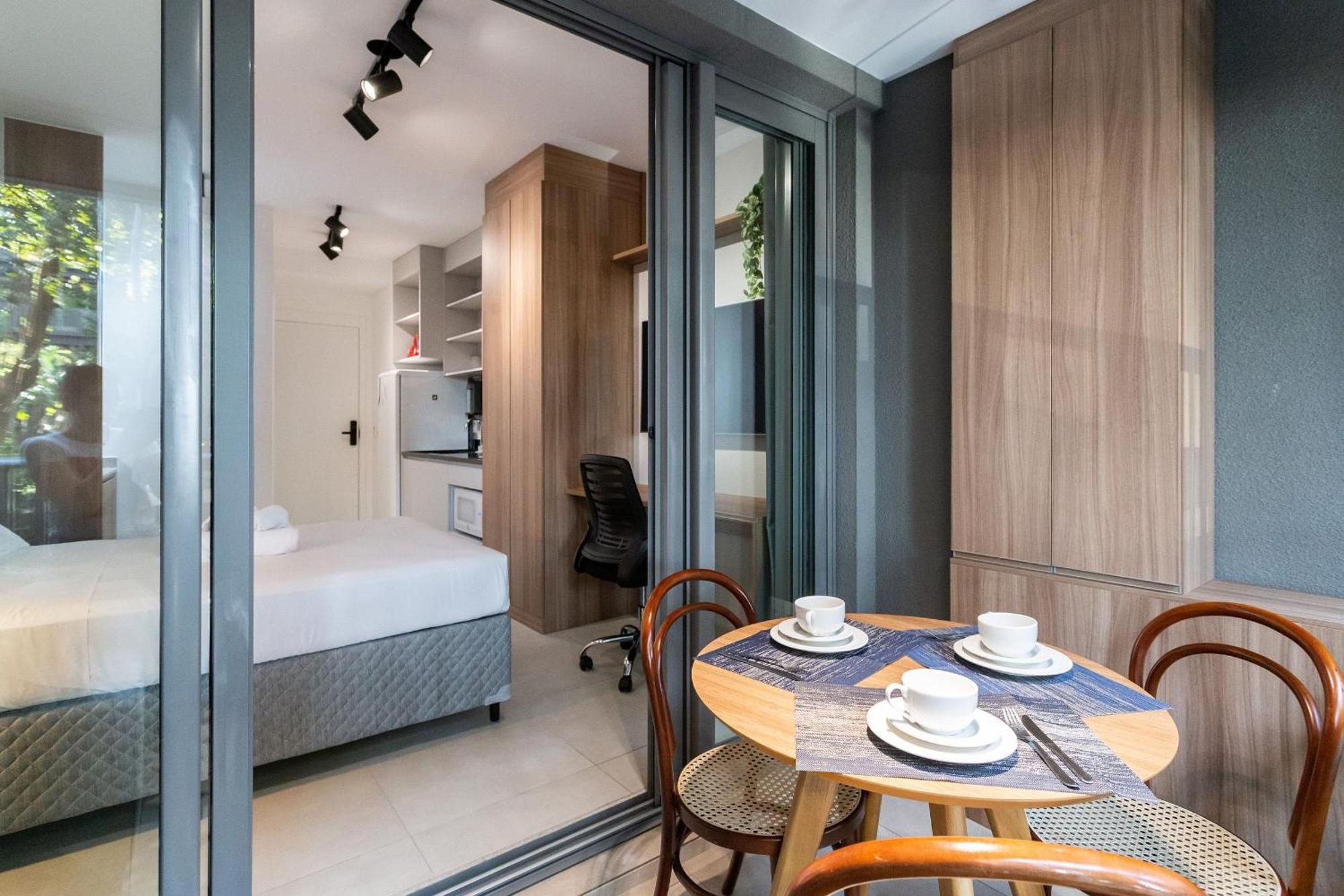 Hub Vila Madalena - Studios Por Temporada São Paulo Zewnętrze zdjęcie