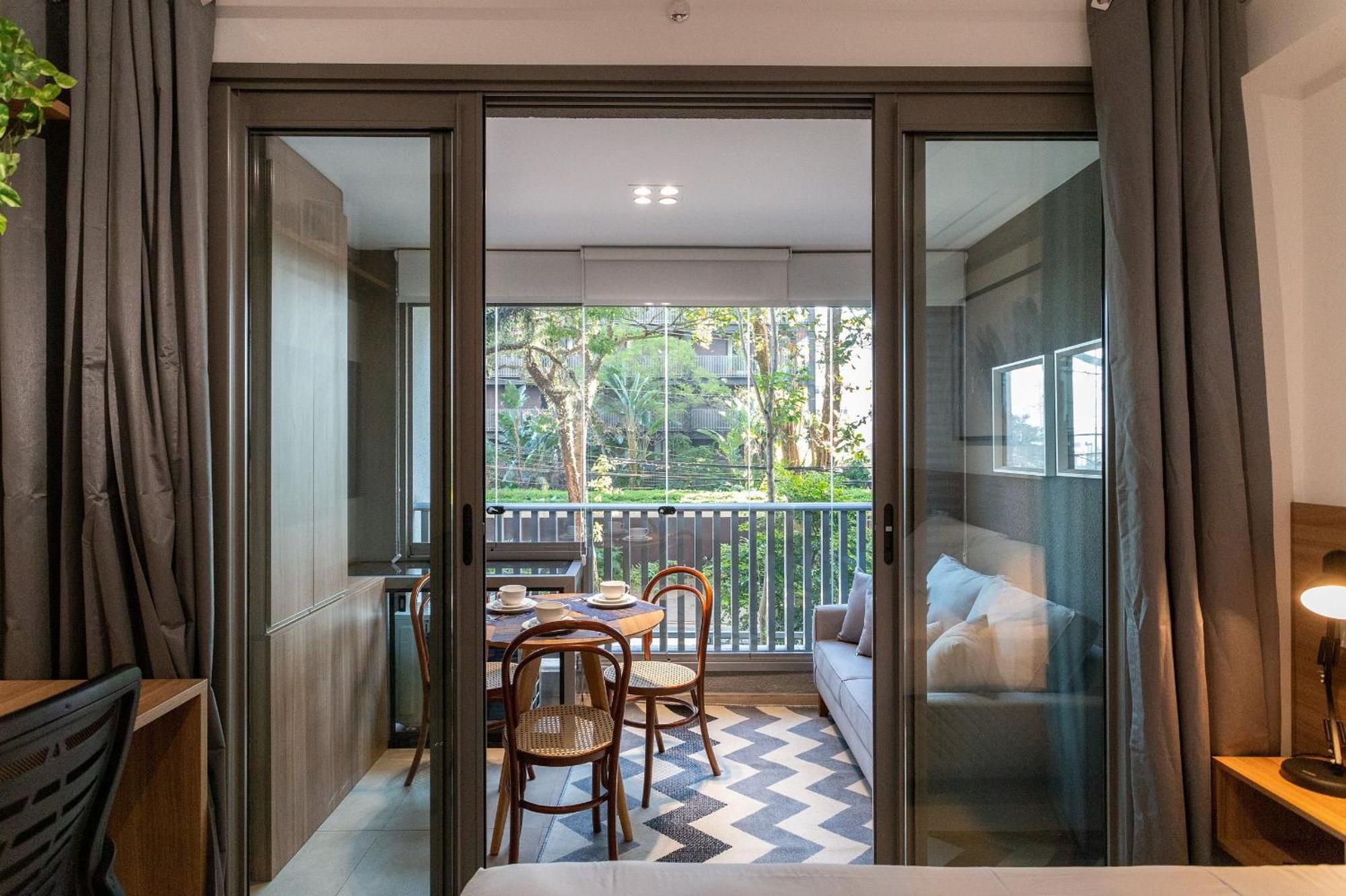 Hub Vila Madalena - Studios Por Temporada São Paulo Zewnętrze zdjęcie