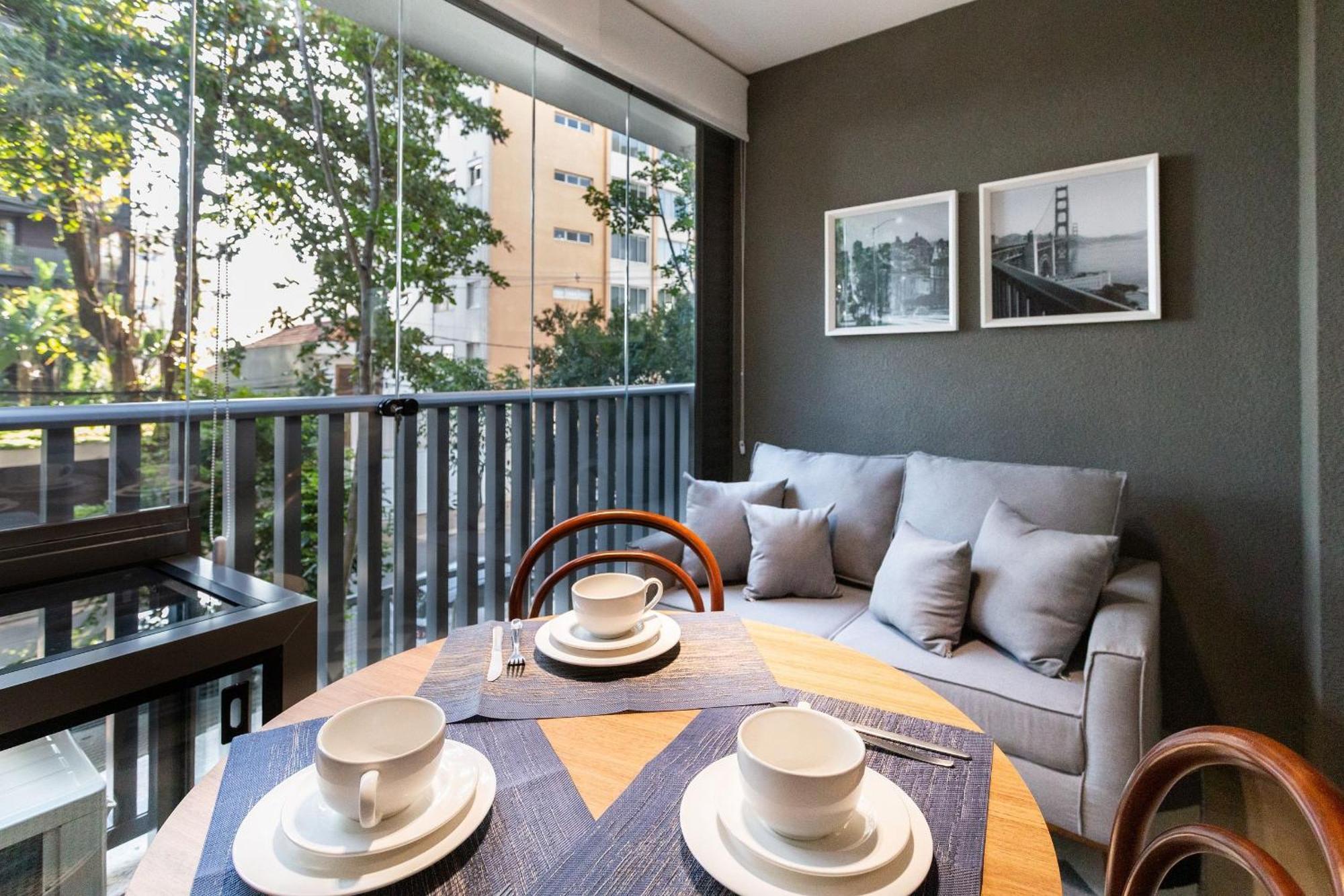 Hub Vila Madalena - Studios Por Temporada São Paulo Zewnętrze zdjęcie