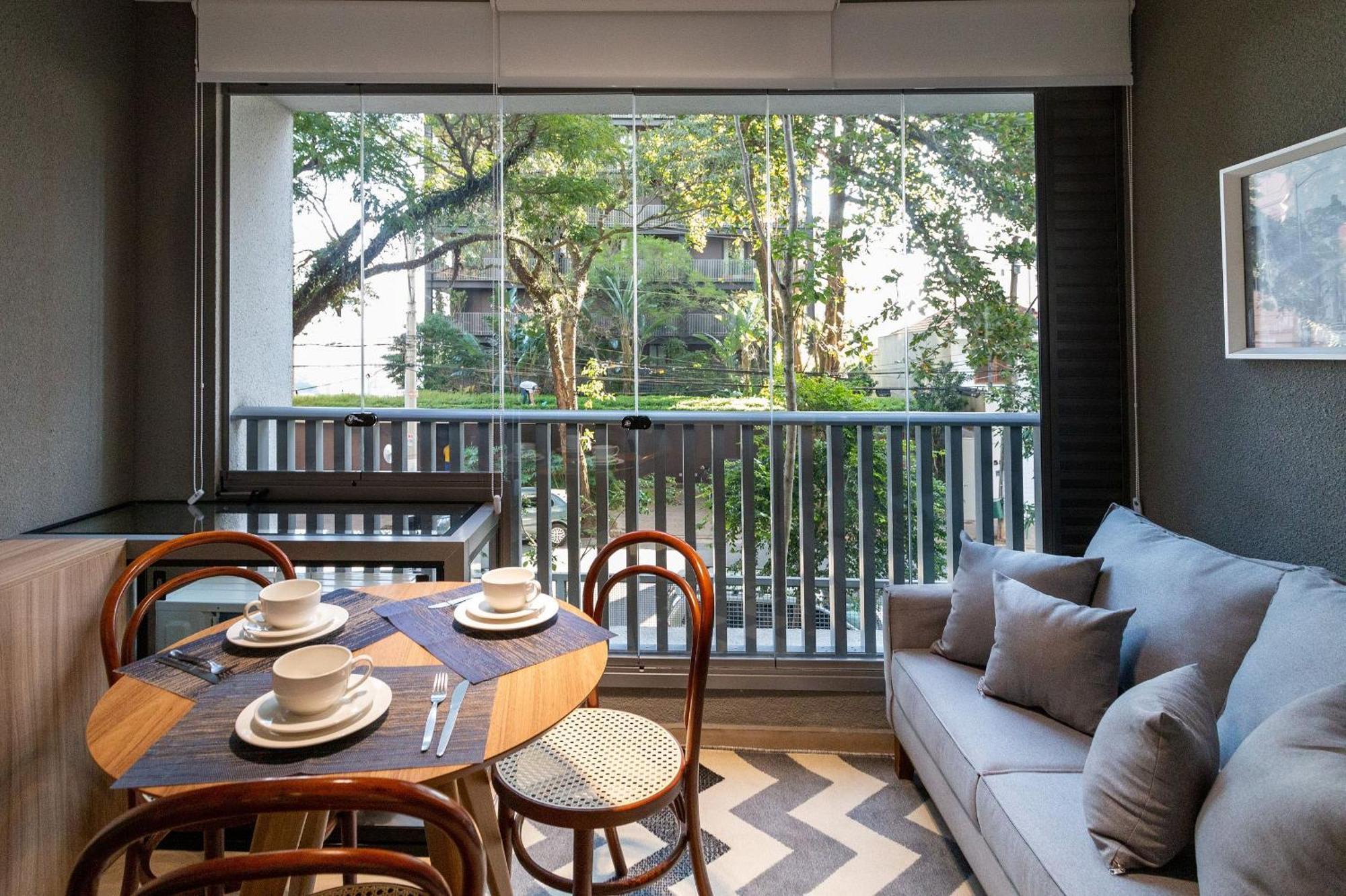 Hub Vila Madalena - Studios Por Temporada São Paulo Zewnętrze zdjęcie